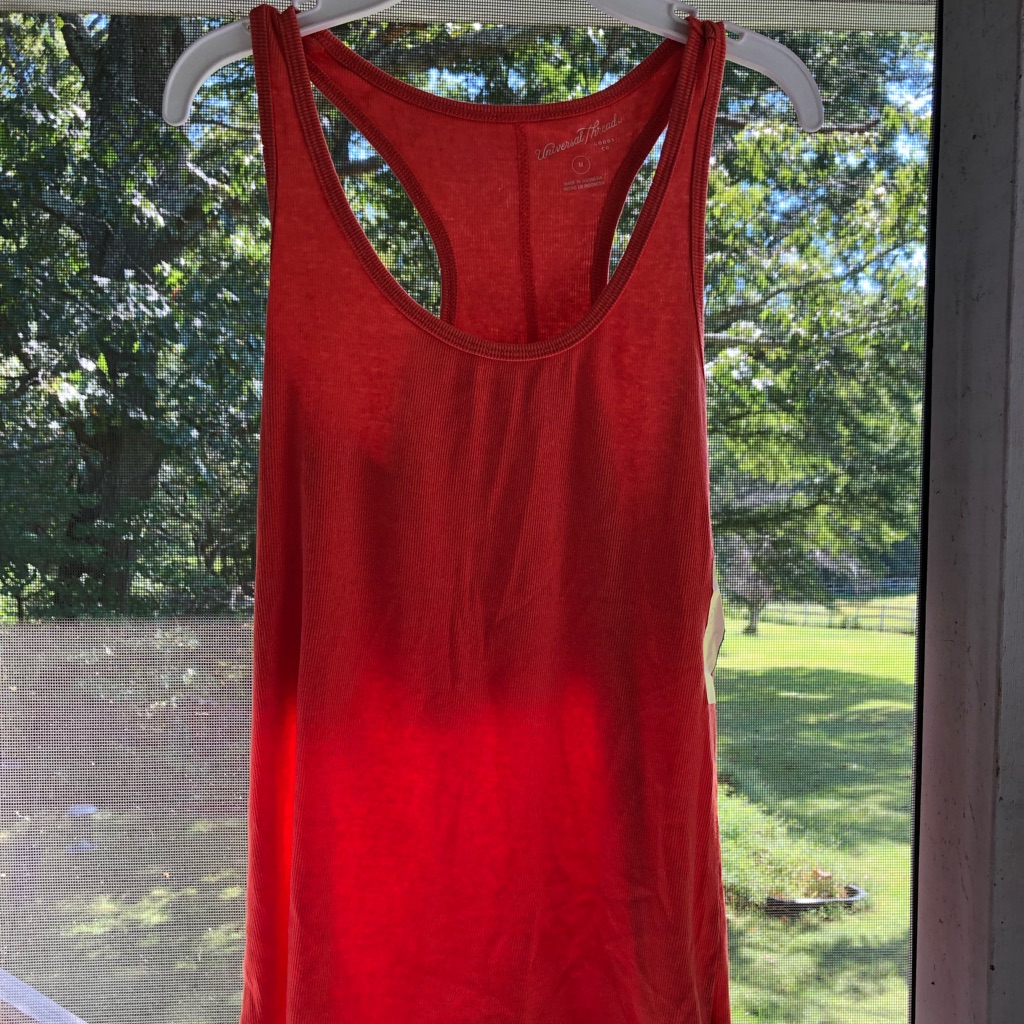 Orange Tank Top